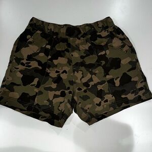 Men's Camo Swim Shorts - Green Camouflage